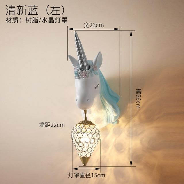 Lovely Unicorn Led Wall Lamp - MaviGadget