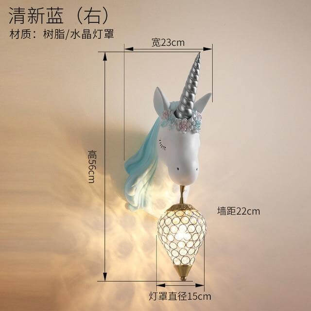 Lovely Unicorn Led Wall Lamp - MaviGadget
