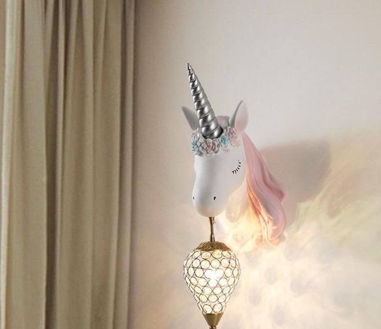 Lovely Unicorn Led Wall Lamp - MaviGadget