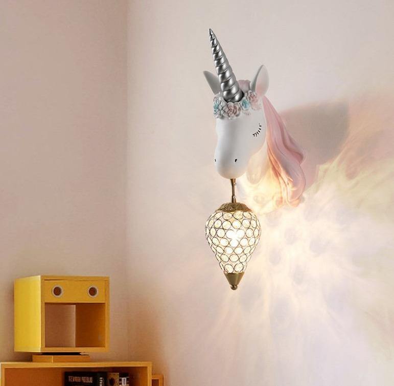 Lovely Unicorn Led Wall Lamp - MaviGadget