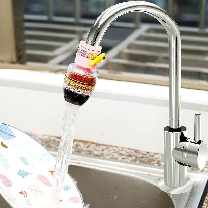 Six-Layer Stone Filtration Faucet Purifier Filter - MaviGadget