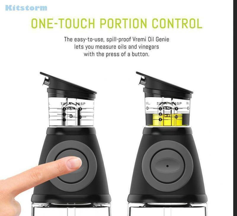2pcs Drip-Free Olive Oil Dispenser Set - MaviGadget