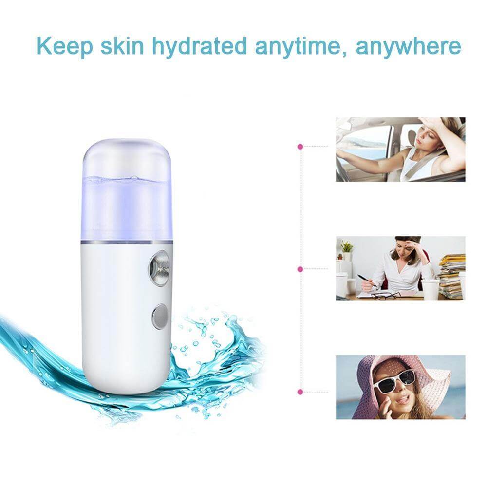 Rechargeable Nano Mist Face Humidifier - MaviGadget