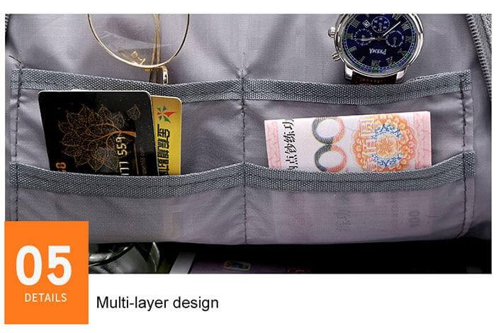 Casual Oxford High Capacity Business Anti-Theft Backpack - MaviGadget