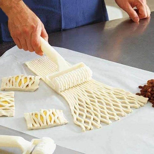 Wheel Shaped Pattern Dough Cookie Roller - MaviGadget