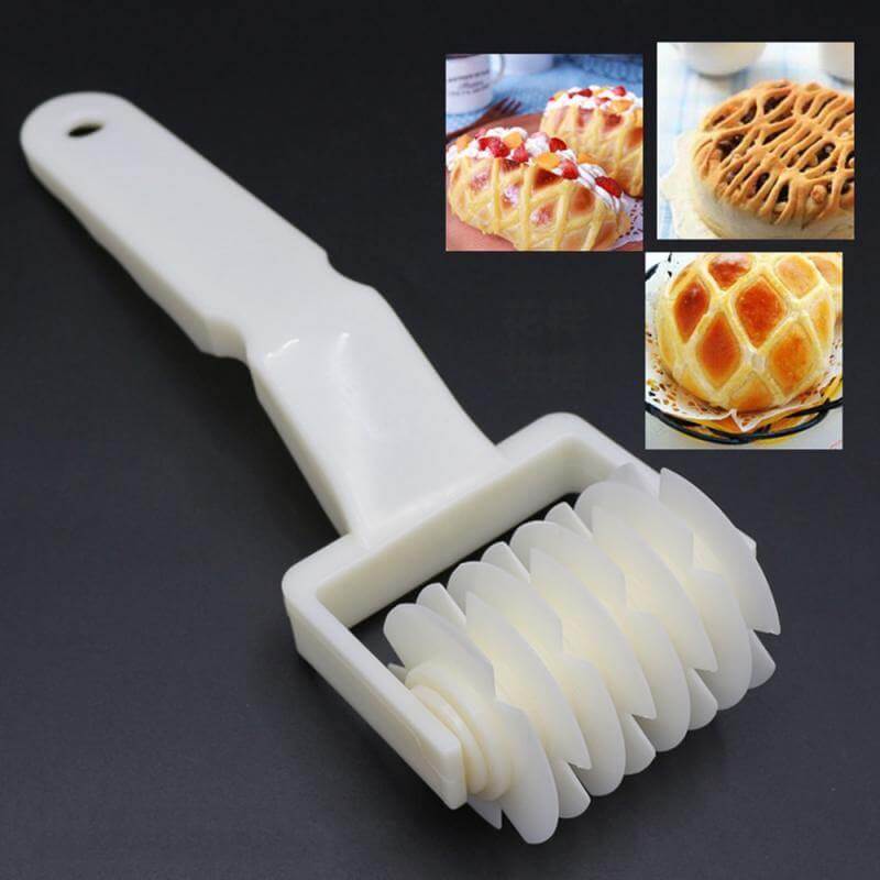 Wheel Shaped Pattern Dough Cookie Roller - MaviGadget