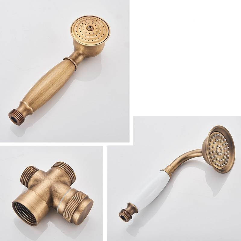 Elegant Luxury Antique Rainfall Bathroom Shower Set - MaviGadget