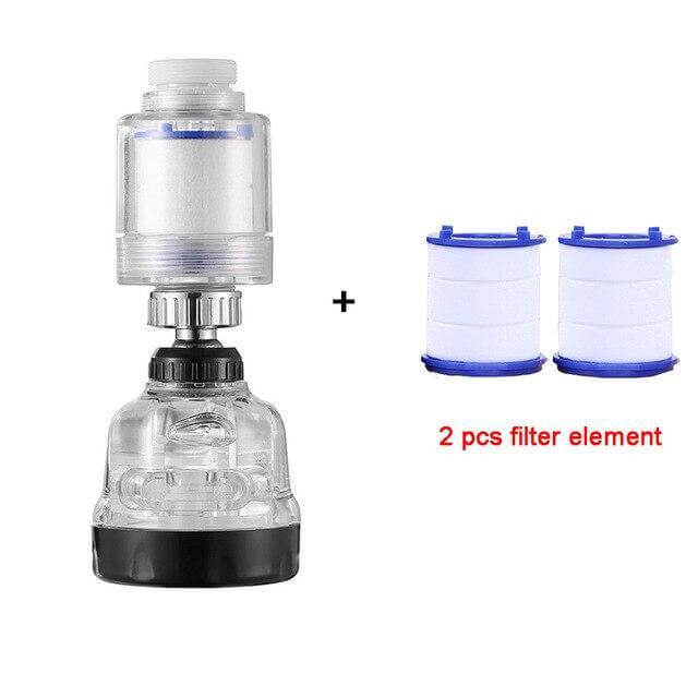 Multifunction Rotatable Water Spray Faucet Filter - MaviGadget