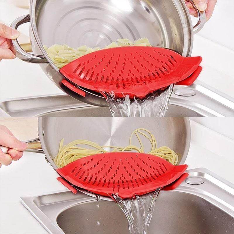 Silicone Pot Side Drainer - MaviGadget
