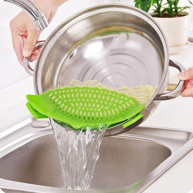 Silicone Pot Side Drainer - MaviGadget