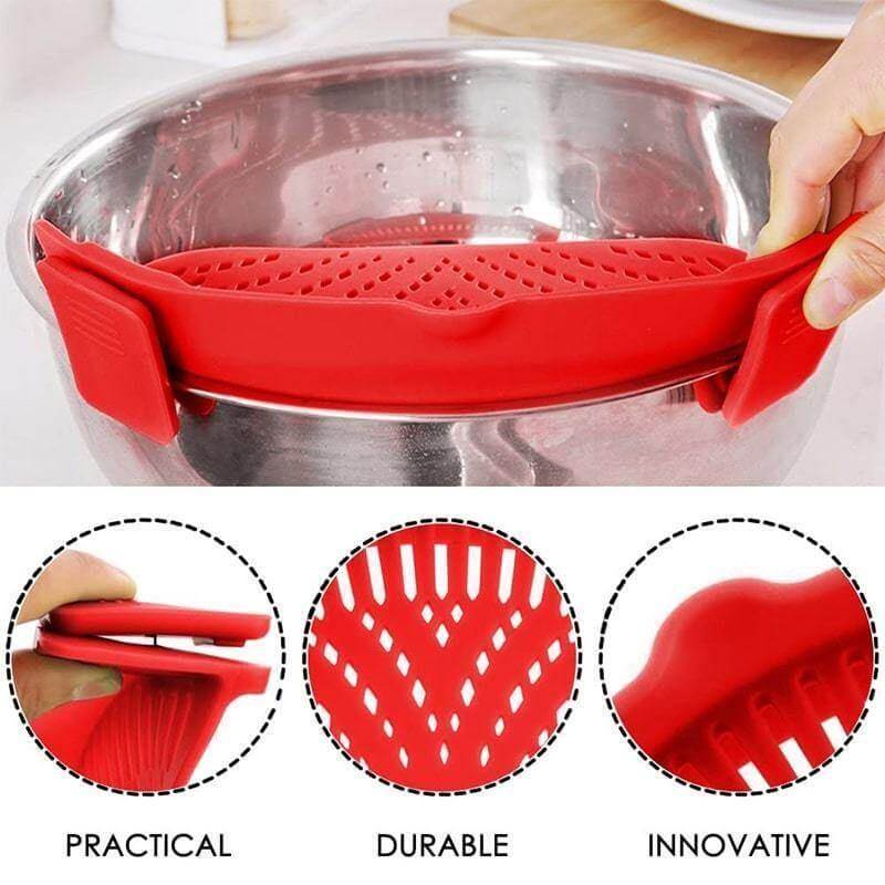 Silicone Pot Side Drainer - MaviGadget