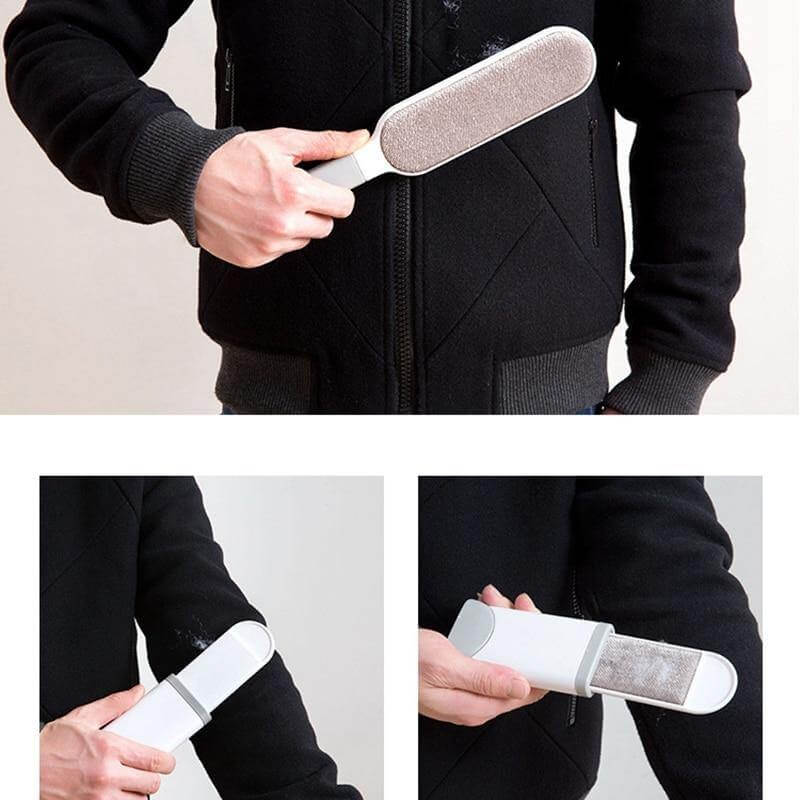 Reusable Double-Sided Pet Hair Dust Removal Brush - MaviGadget