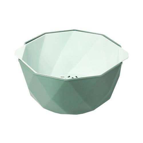 Elegant Double Layer Drain Basket With Strainer Bowl - MaviGadget
