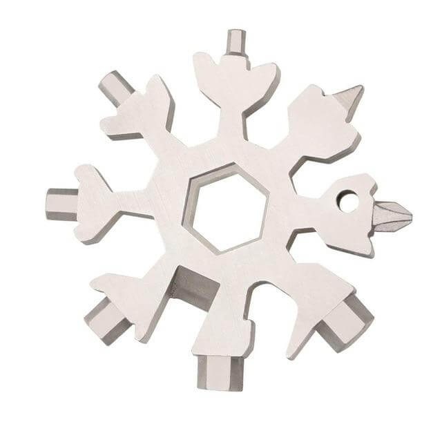 18 in 1 Snowflake Multipurpose Camp Survive Hand Tool - MaviGadget