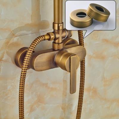 Elegant Luxury Antique Rainfall Bathroom Shower Set - MaviGadget