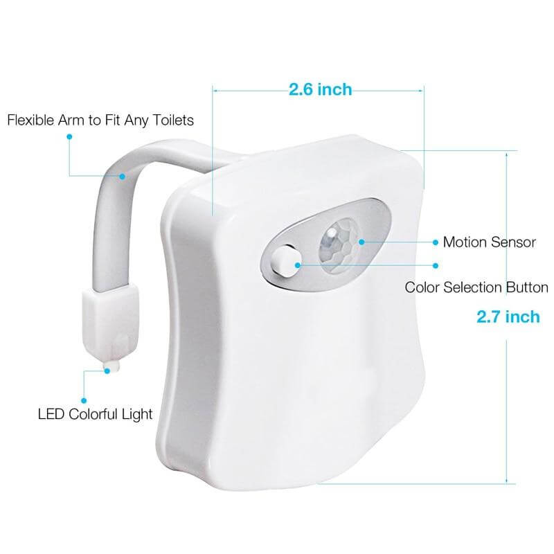 Motion Sensor Automatic Toilet Seat - MaviGadget