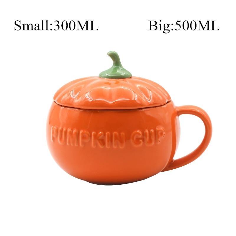 Creative Ceramic Pumpkin Mug Cup - MaviGadget