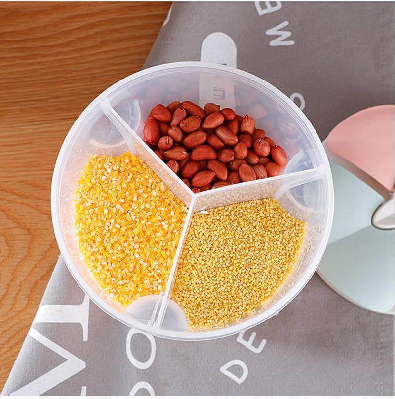 Kitchen Transparent Flower Sealed Storage Tank - MaviGadget