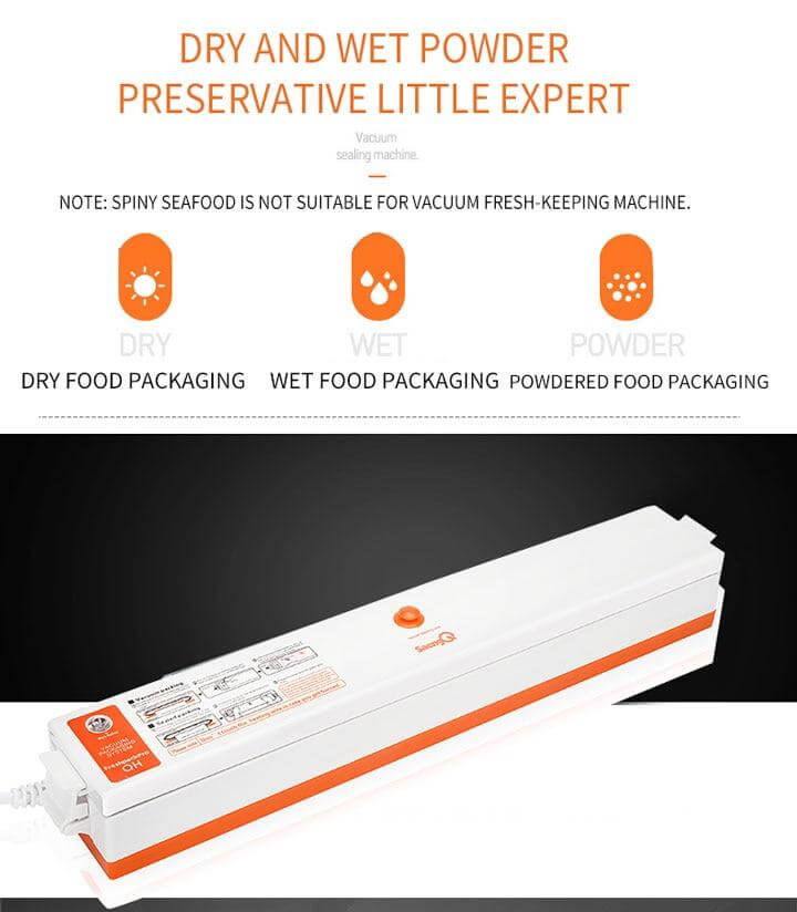 Electric Food Vacuum Sealer - MaviGadget