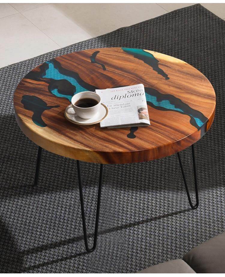 Elegant Nordic Style River Coffee Table - MaviGadget