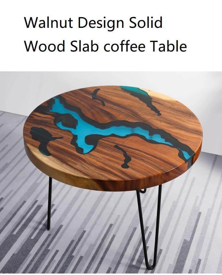 Elegant Nordic Style River Coffee Table - MaviGadget