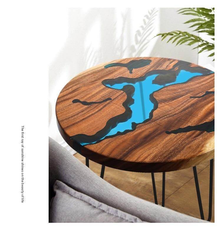 Elegant Nordic Style River Coffee Table - MaviGadget