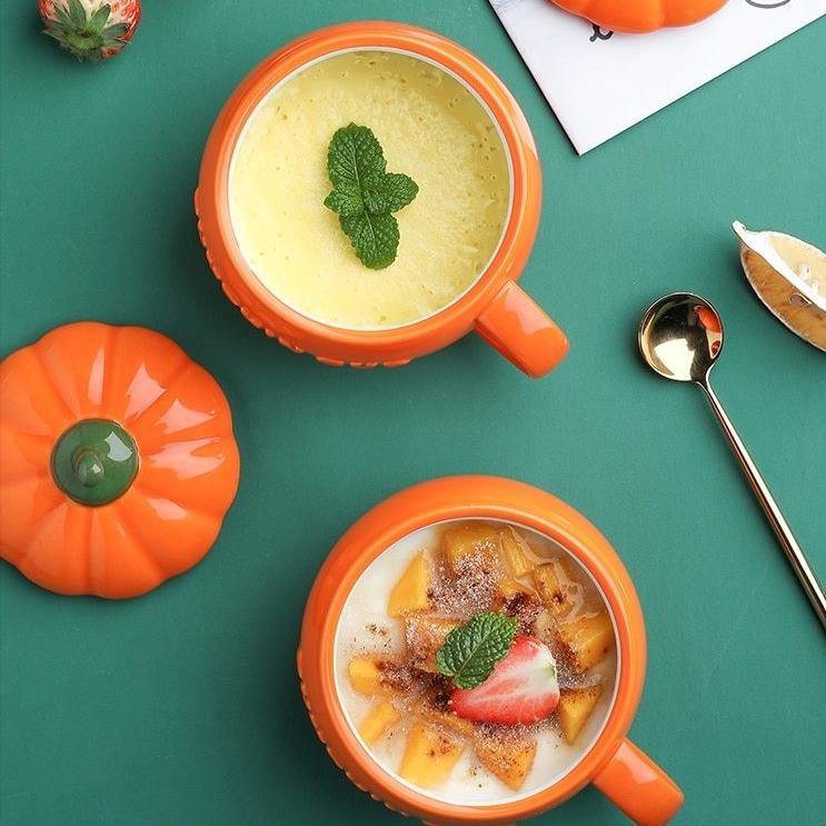 Creative Ceramic Pumpkin Mug Cup - MaviGadget