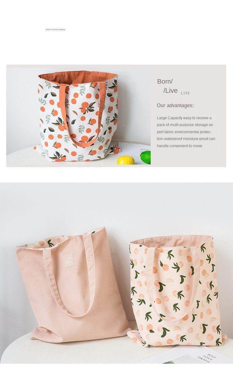 Stylish Double Sided Clementine Hand Bag - MaviGadget
