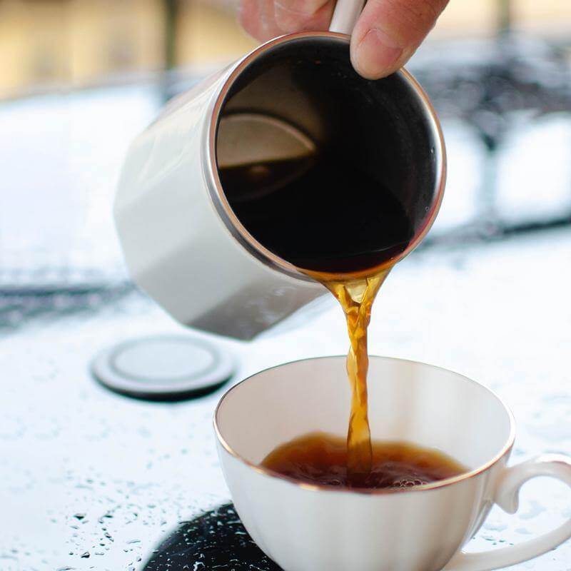 Stainless Steel Self Mixing Coffee Mug - MaviGadget
