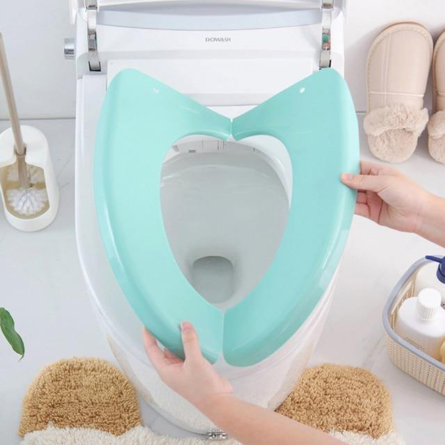 Portable Plastic Toilet Seat Cover - MaviGadget