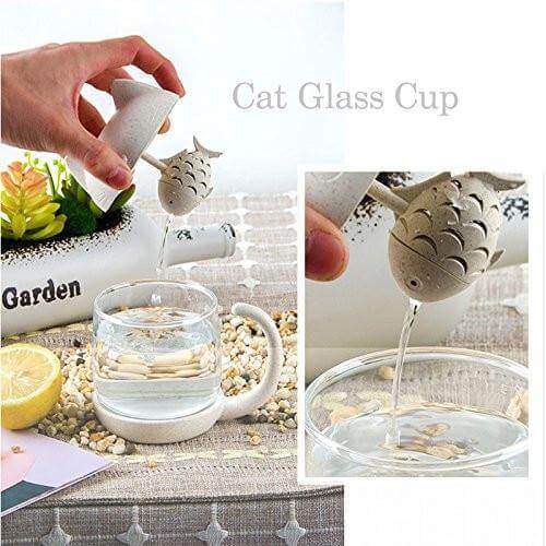 Cute Tea Mug Cup with Filter - MaviGadget