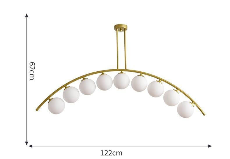 Golden Europe Hardware Loft Vintage Chandelier - MaviGadget