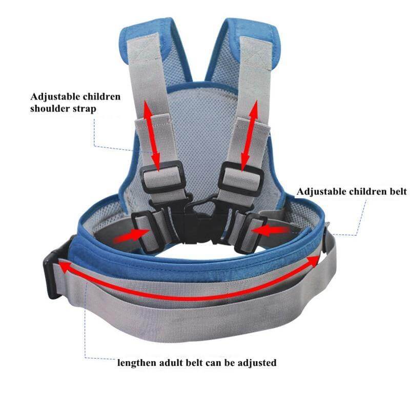 Cute Cartoon Kids Motorcycle Safety Seat Belt - MaviGadget