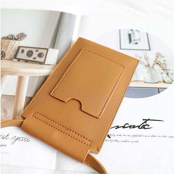 Korean Style Sling Shoulder Phone Case Bag - MaviGadget