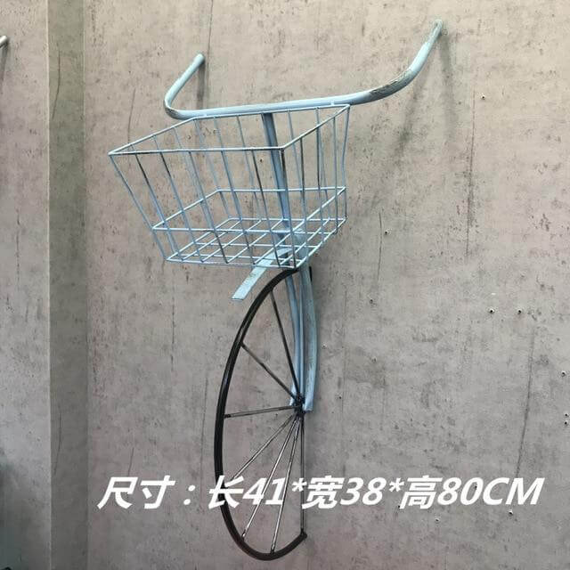 Retro Creative Iron Bicycle Head Wall Decor - MaviGadget