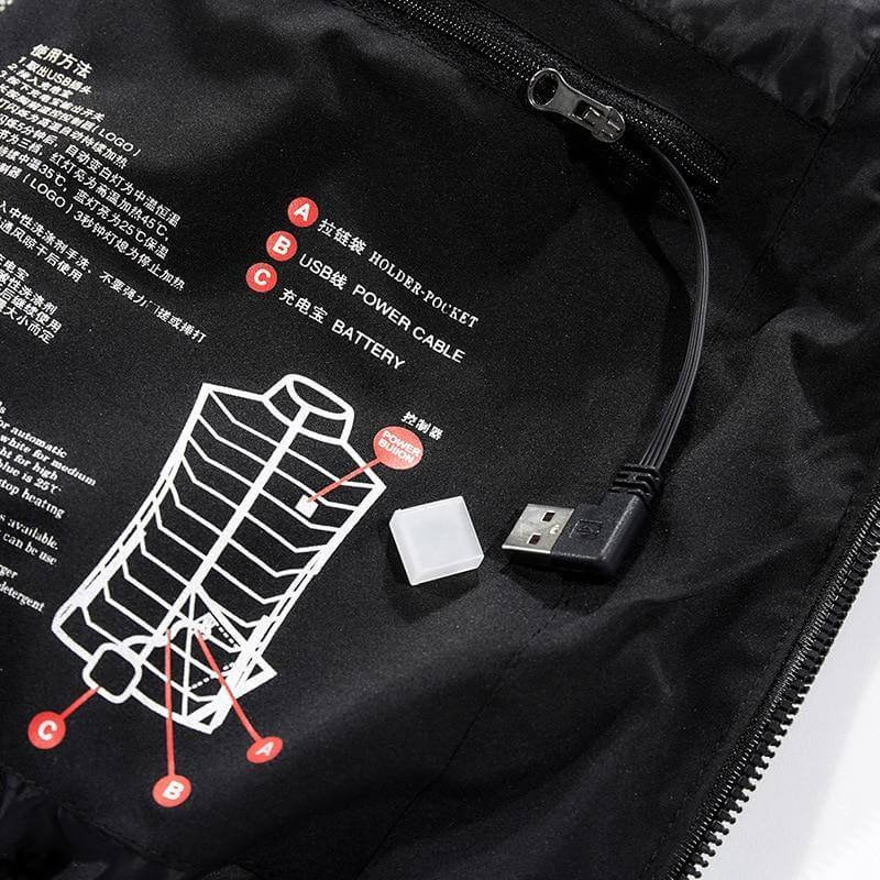 Thermal Waterproof Electric Heated Hooded Vest - MaviGadget