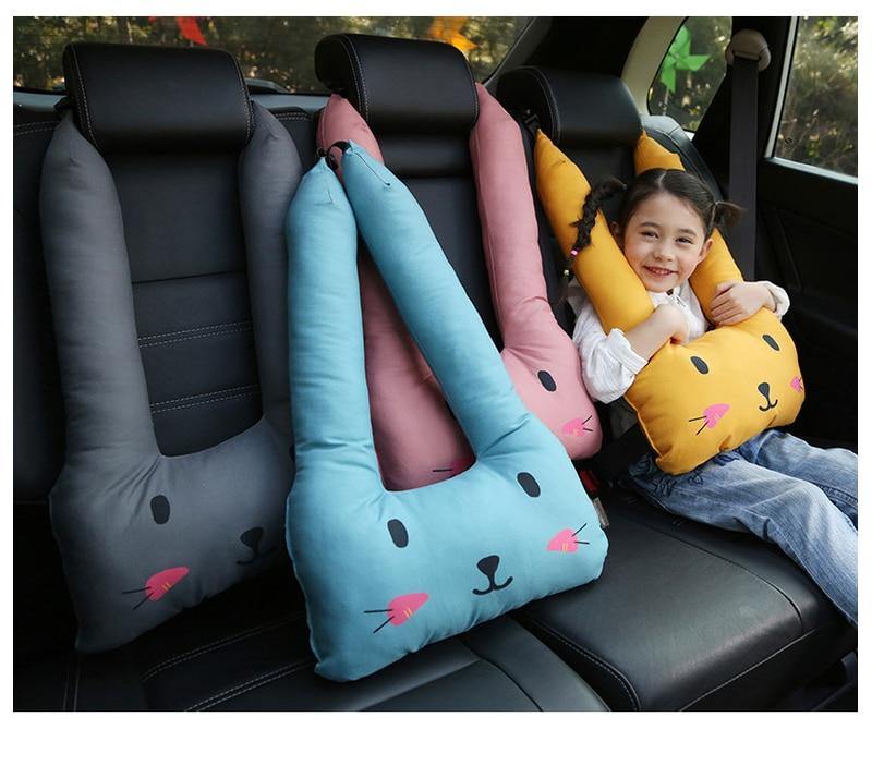 Kids Car Seat Belt Travel Pillow - MaviGadget