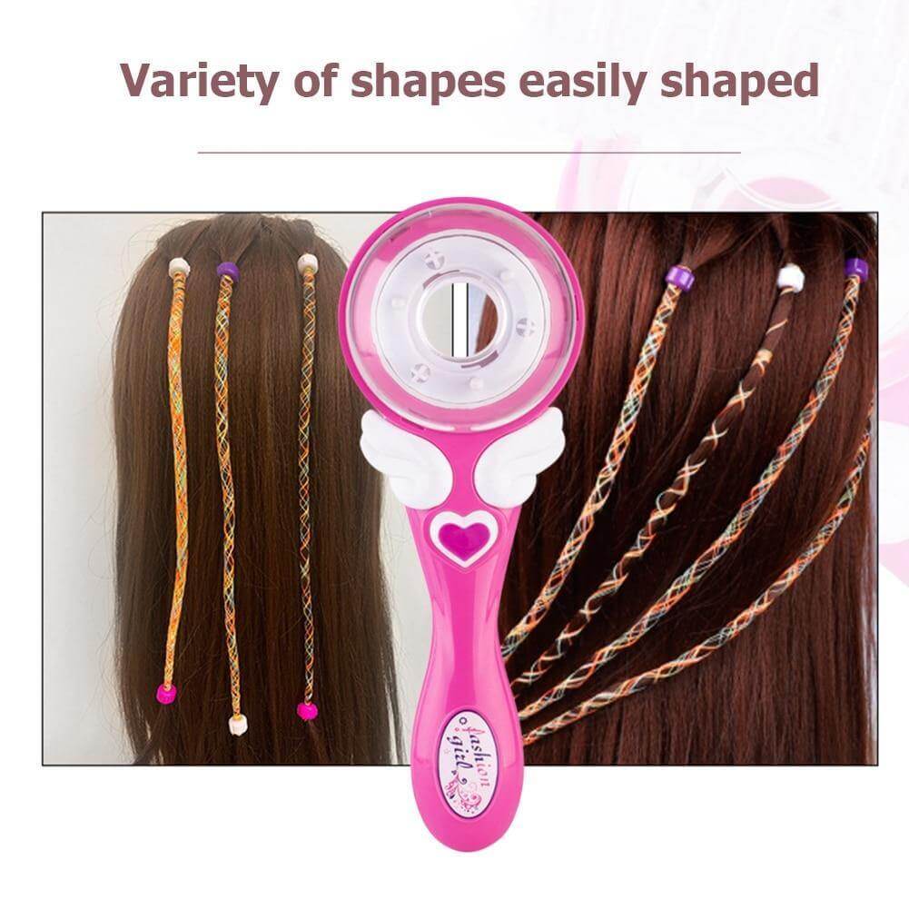 DIY Automatic Hair Styling Braider - MaviGadget