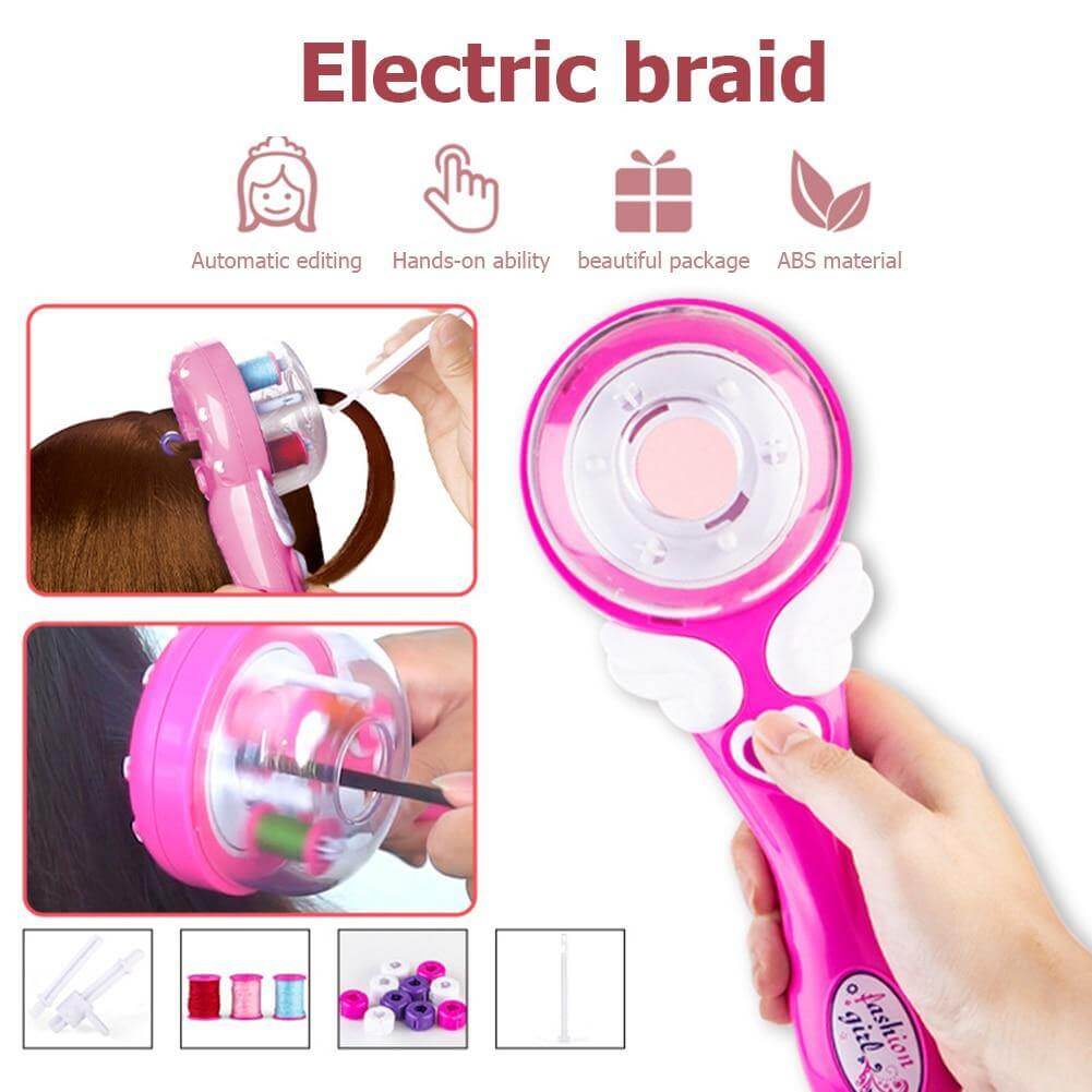 DIY Automatic Hair Styling Braider - MaviGadget