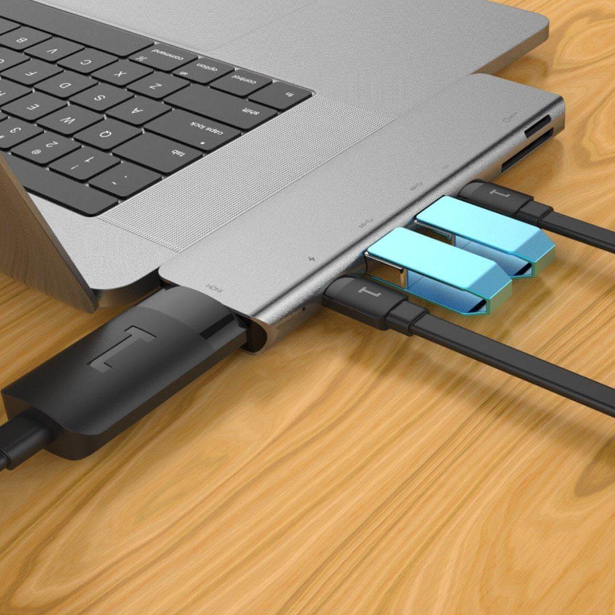 7in1 USB C Hub Adapter For Macbook - MaviGadget