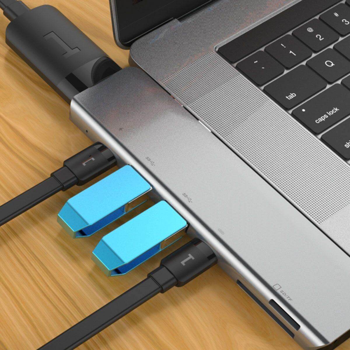 7in1 USB C Hub Adapter For Macbook - MaviGadget