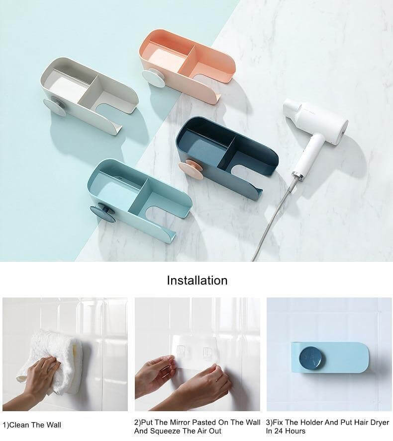 Modern Multifunctional Bathroom Organizer - MaviGadget
