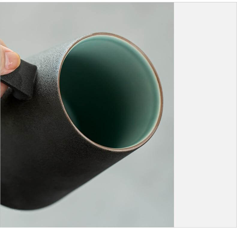 Mountain Art Ceramic Tea Mugs With Filter - MaviGadget