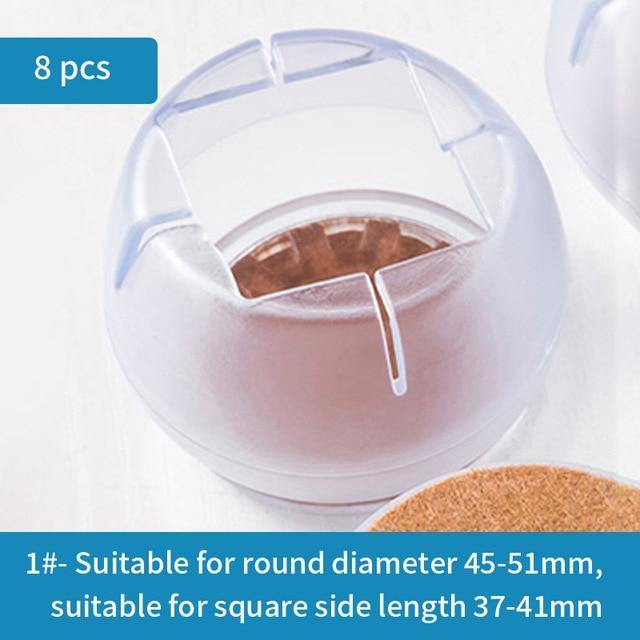 8Pcs Noise-Reduction Silicone Furniture Feet Pad - MaviGadget