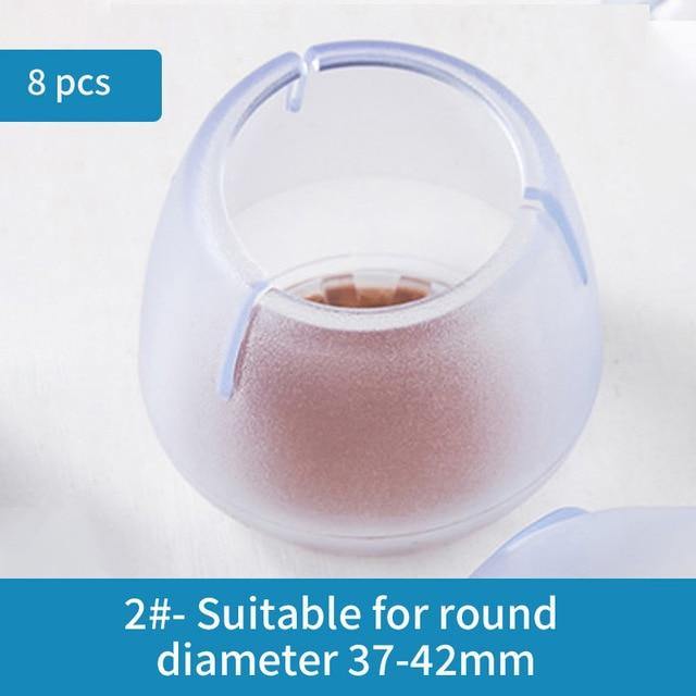 8Pcs Noise-Reduction Silicone Furniture Feet Pad - MaviGadget