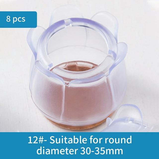 8Pcs Noise-Reduction Silicone Furniture Feet Pad - MaviGadget