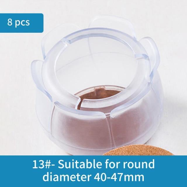 8Pcs Noise-Reduction Silicone Furniture Feet Pad - MaviGadget