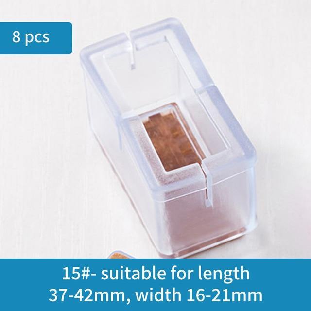 8Pcs Noise-Reduction Silicone Furniture Feet Pad - MaviGadget