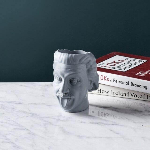 Creative Portrait Vase Flower Pot Pen Holder - MaviGadget