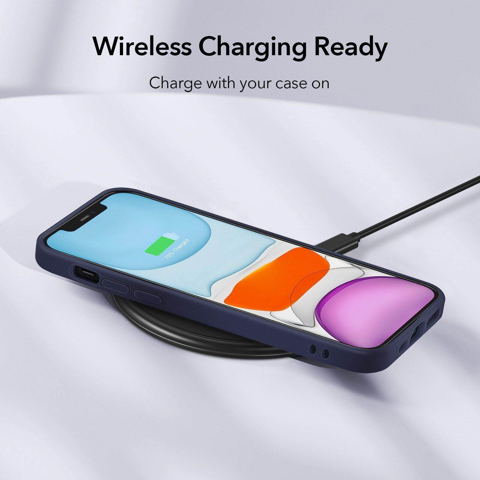Silicone Slim Rubber Business iPhone 12 Case - MaviGadget